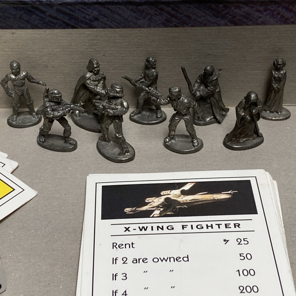 Monopoly: Star Wars Classic Trilogy Edition 1997 Parker Brothers game - Picture 6 of 10